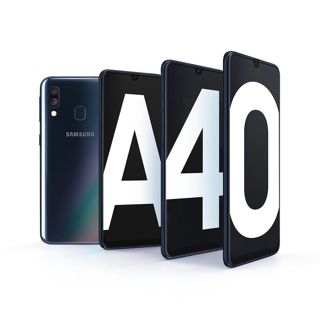 galaxy a40 black