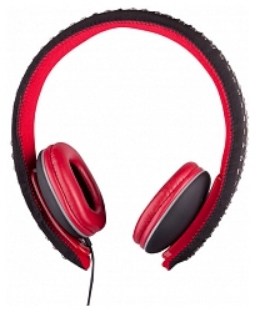 TREVI DJ 683 02 M STUD HEADPHONES RED