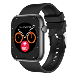 North Edge Healthcare Watch QX7PRO Black with Heart Rate, Blood Oxygen, Bluetooth Call