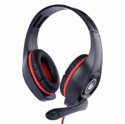 Gembird GHS-05 Gaming Black/Red w/Mic