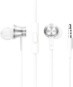 Earphones Xiaomi Mi Basic In Ear Silver White