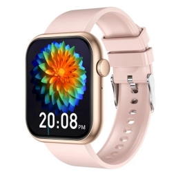 North Edge Healthcare Watch QX7PRO Pink with Heart Rate, Blood Oxygen, Bluetooth Call