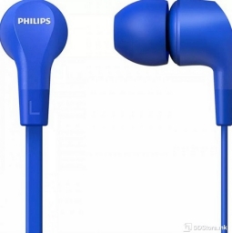 PHILIPS 1105 EARPHONES W/MICROPHONE BLUE