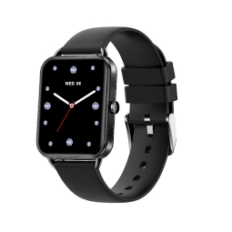 North Edge Healthcare Watch DA02 Amoled Black with Screen Health Monitoring, Bluetooth Call