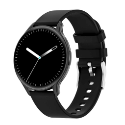 North Edge Healthcare Watch G17 Black with Heart Rate, Blood pressure, Blood Glucose, Bluetooth Call