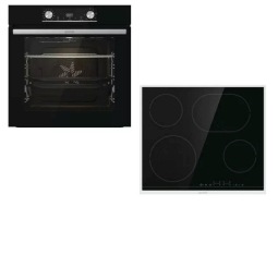 GORENJE BLACK STEAM SET(BOSX6737E06BG+ECT43X)