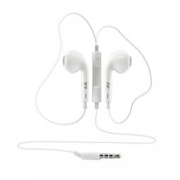 SBOX IEP-204 EARPHONES w/MICROPHONE WHITE