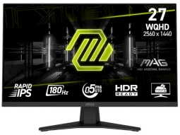 MSI MAG 274QF Gaming Rapid IPS, 180Hz, 0.5ms, 2560x1440 WQHD, HDMIx2, DP, Tilt, VESA