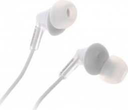PANASONIC RP-HJE125E-W EARPHONES W/ MIC WHITE