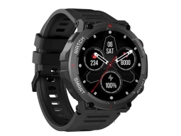 Blackview W50 Black 1.39" Heart rate/IP68 Waterproof/BT Calls/100+ Sports/Sleep Monitor