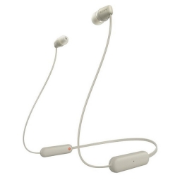 Sony WI-C100C Wireless Beige Earphones